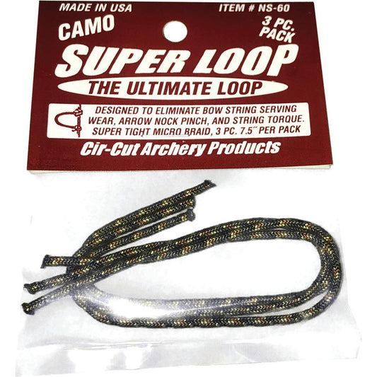 Cir-cut Release Rope Camo 7.5 In. 3 Pk. - Archery Warehouse
