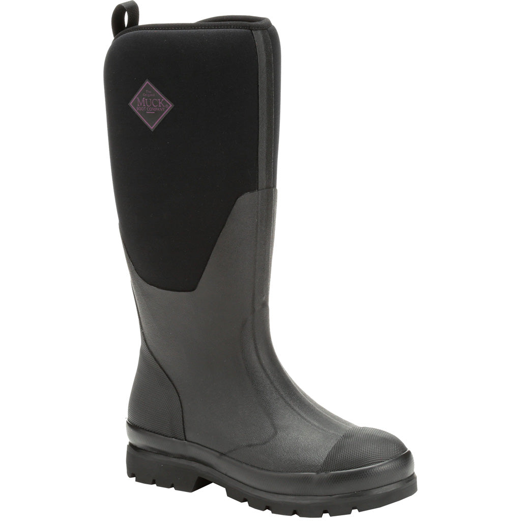 Muck Womens Chore Boot Classic Tall Black 8