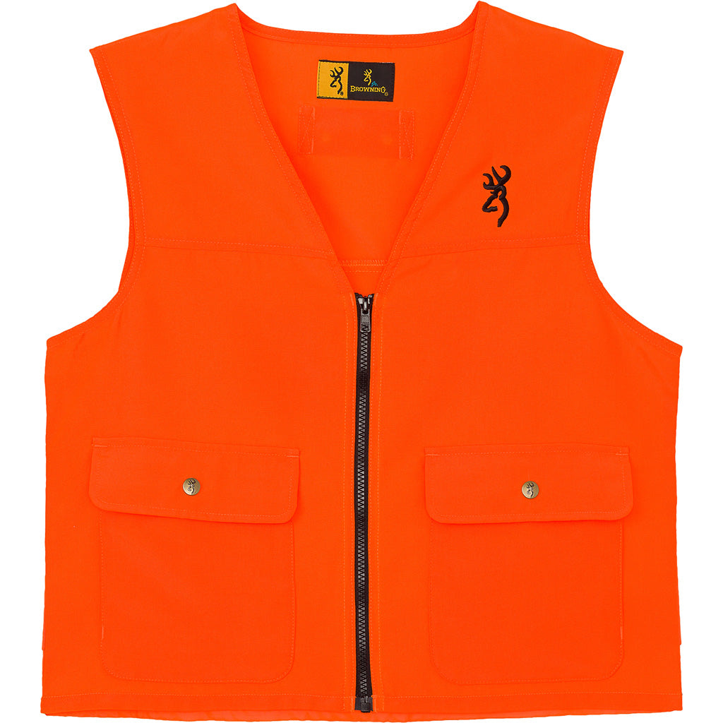 Browning Youth Safety Vest Blaze Orange X-large