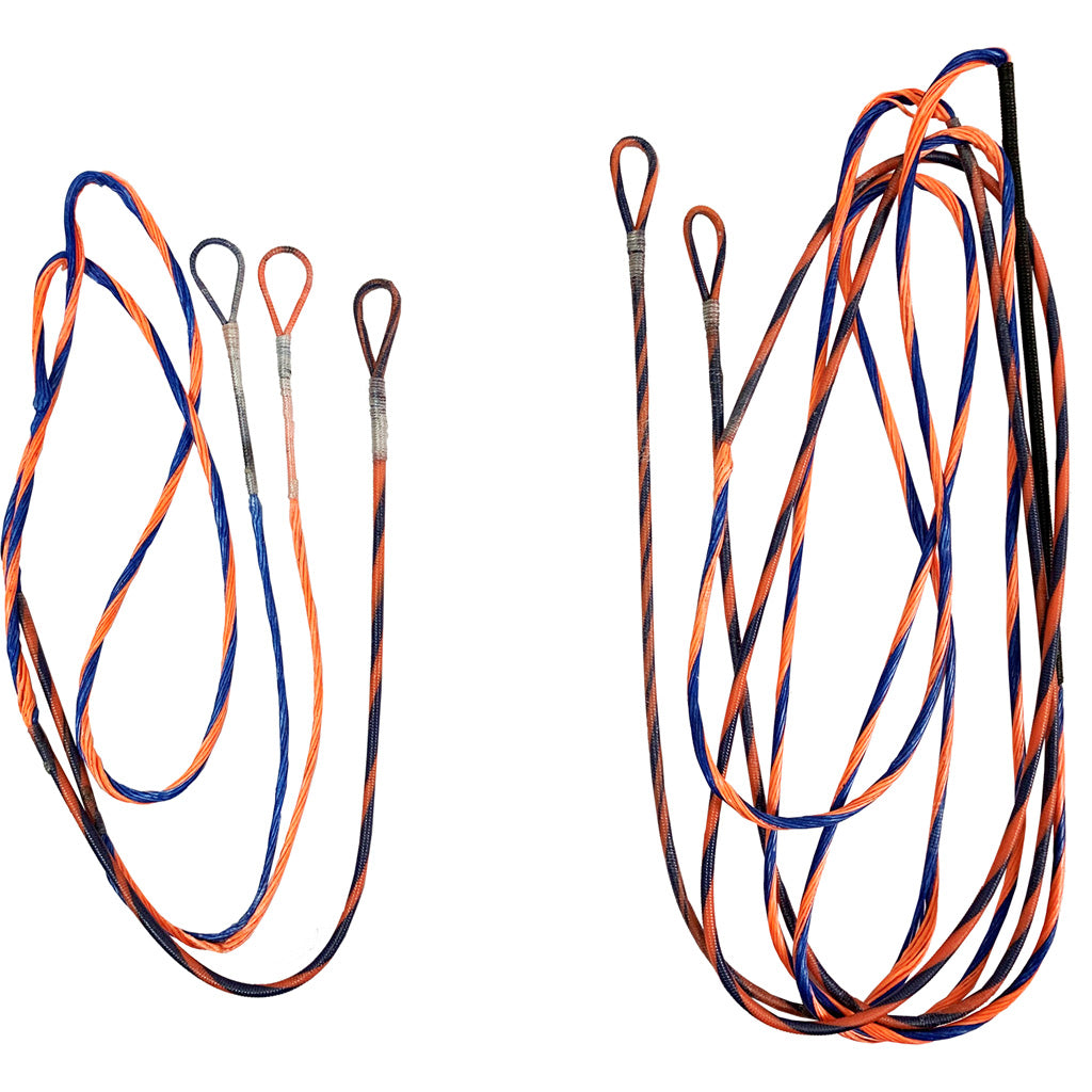 Firststring Genesis String And Cable Set Blue- Flo Orange