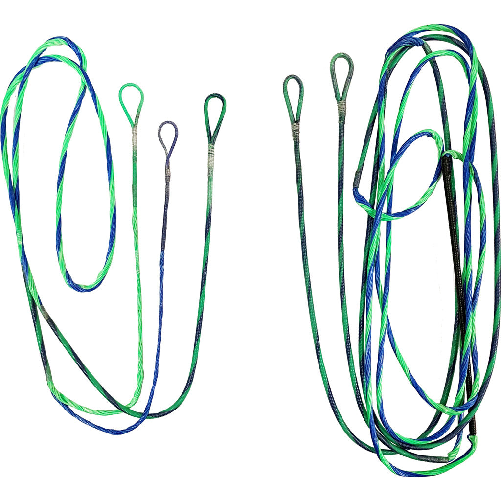 Firststring Genesis String And Cable Set Flo Green- Blue