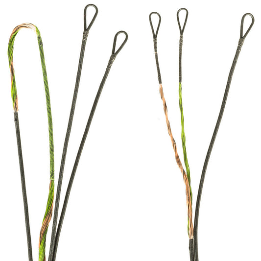 Firststring Premium String Kit Green- Brown Bowtech Carbon Icon