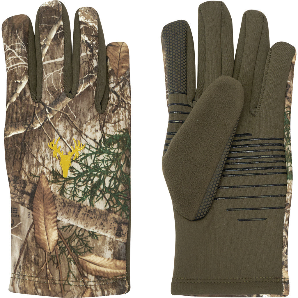 Hot Shot Hawktail Gloves Medium Realtree Edge