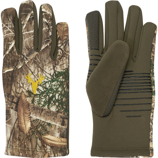 Hot Shot Hawktail Gloves Large Realtree Edge