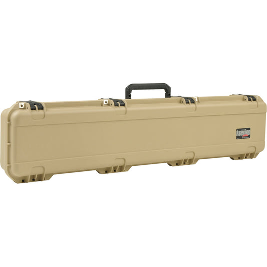 Skb Iseries Single Rifle Case Tan W- Layered Foam