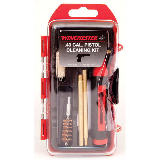 Winchester Pistol Cleaning Kit 40-10mm 14 Pc.