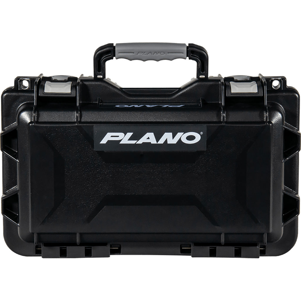 Plano Element Pistol And Accessory Case Black With Grey Accents Large