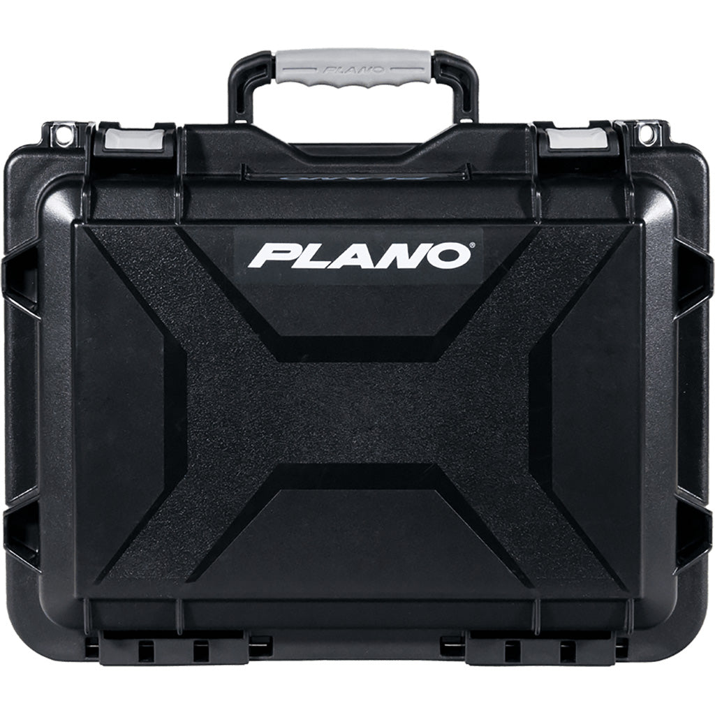 Plano Element Pistol And Accessory Case Black With Grey Accents X-large