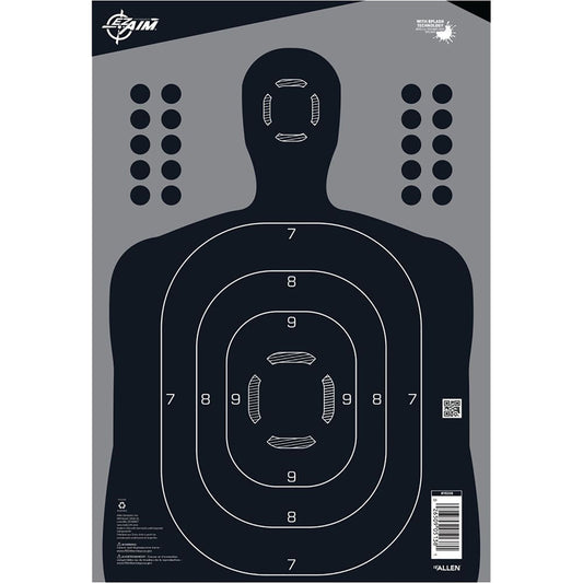 Ezaim Splash Silhouette Adhesive Targets 13x18 100 Pk.