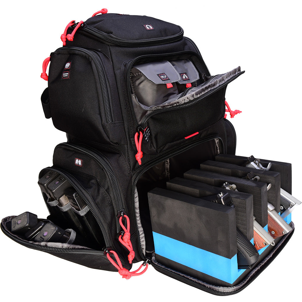 Gps Executive Backpack With Cradle Black 4 Handgun