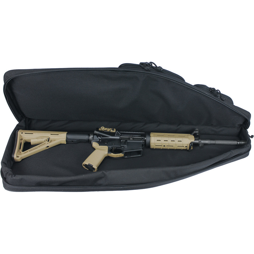 Gps Tactical Ar Case With External Handgun Case Black 35 In.