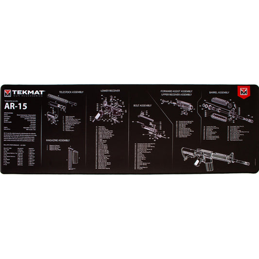 Tekmat Ultra 44 Rifle Cleaning Mat Black A-15