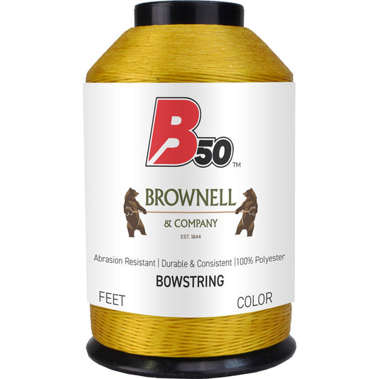 Brownell B50 Bowstring Material Bronze 1/4 Lb.