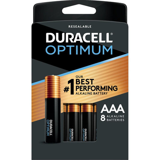 Duracell Optimum Batteries  Aaa 8 Pk. - Archery Warehouse