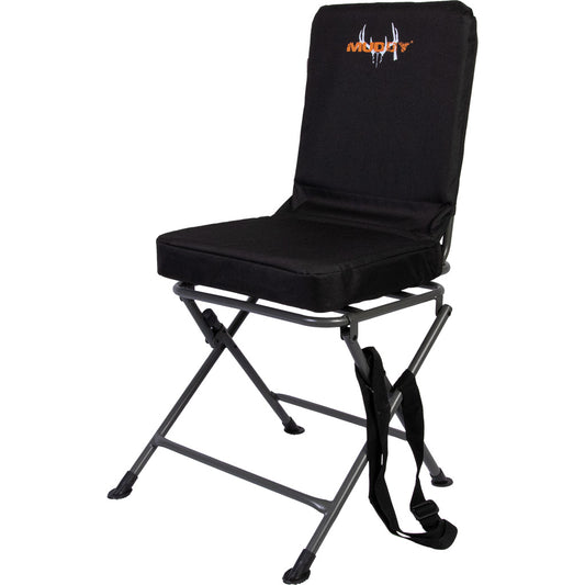 Muddy Padded Swivel Chair Black
