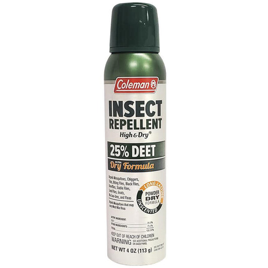 Coleman High & Dry Insect Repellent 4oz - 25% Deet