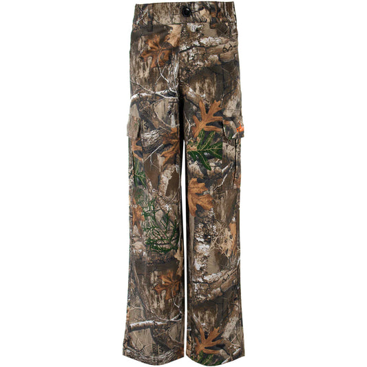 Habit Youth Bear Cave 6 Pocket Camo Pant Realtree Edge Youth Large