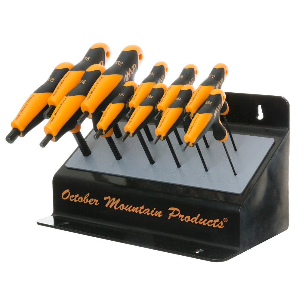 October Mountain Pro Shop Hex Wrench Set Bench