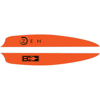Bohning Zen Vanes Neon Orange 4 In. 100 Pk.