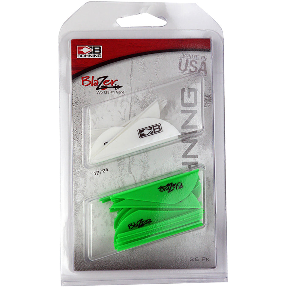 Bohning Blazer Vanes Neon Green 100 pk. main image 1