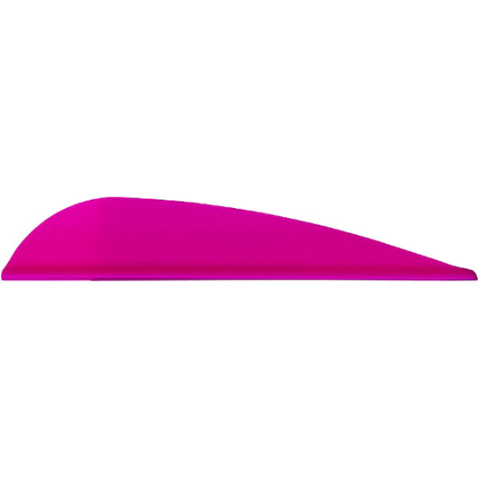 Aae Trad Vanes Hot Pink 3 In. 50 Pk.