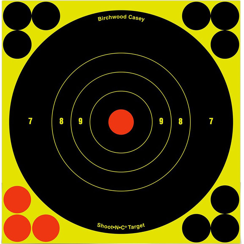 Birchwood Casey Shoot-n-c Target Bullseye 6 In. 12 Pk.