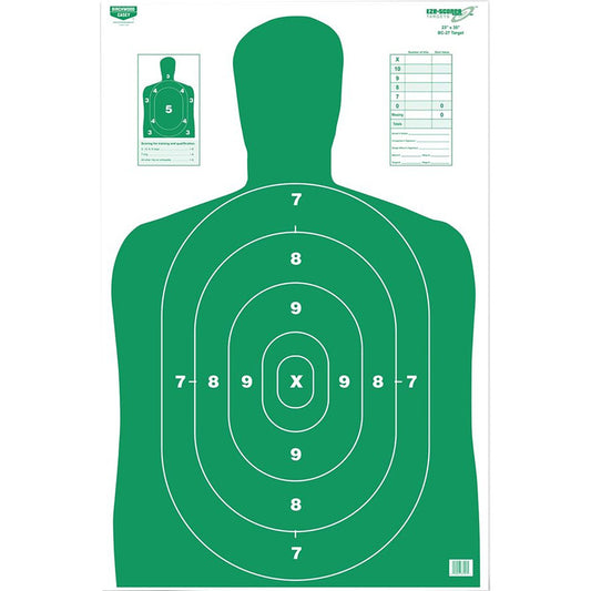 Birchwood Casey Eze-scorer Target Bc-27 Green 23x35 In. 100 Pk.