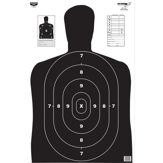 Birchwood Casey Eze-scorer Target Bc-27 Black 23x35 In. 5 Pk.