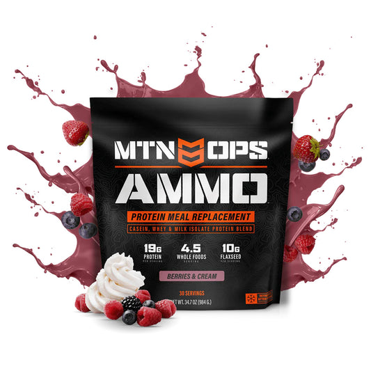 Mtn Ops Ammo Whey Protein Berries And Cream