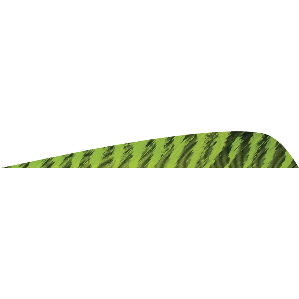 Gateway Parabolic Feathers Barred Chartreuse 4 In. Lw 50 Pk.