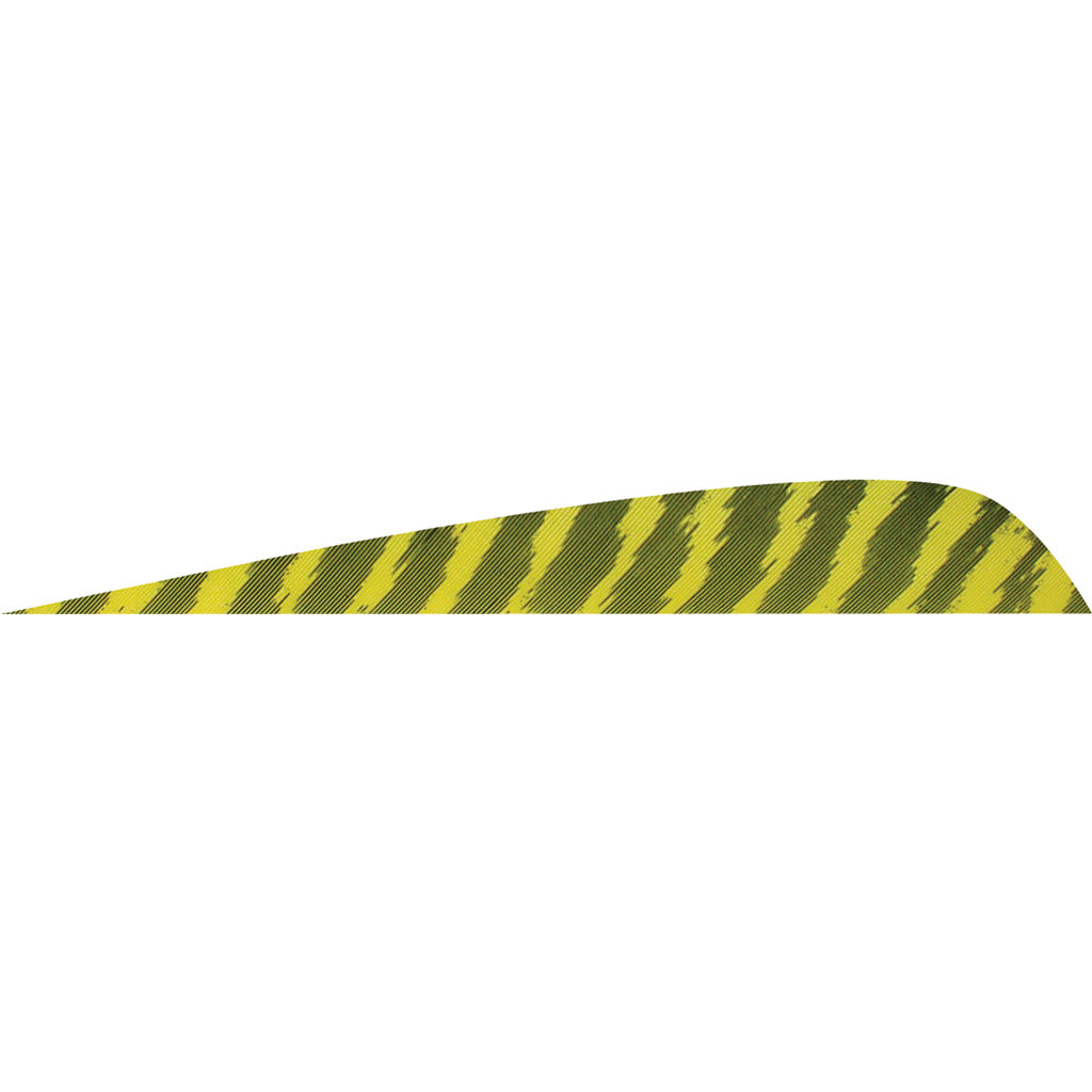 Gateway Parabolic Feathers Barred Yellow 4 In. Lw 50 Pk.