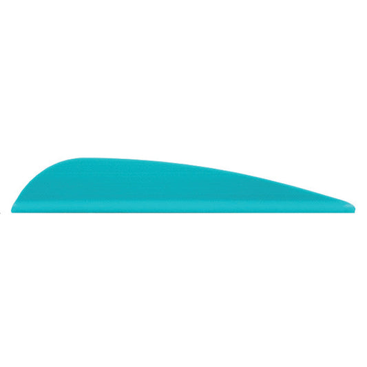 Aae Elite Plastifletch Vanes Teal 1.75 In. 100 Pk.
