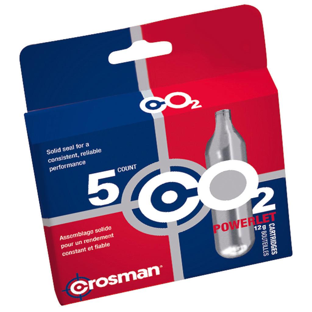 Crosman Co2 Powerlet Cartridge 5 Pk. - Archery Warehouse