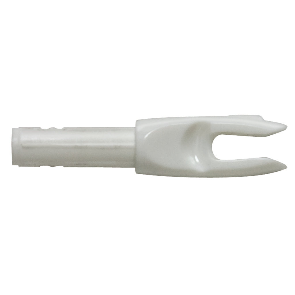 Easton 4mm G Nocks White Large Groove 100 Pk.