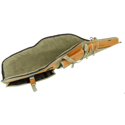 Blackheart Vital Soft Scoped Rifle Case W- Inhib-x Olive-brown 48 In.