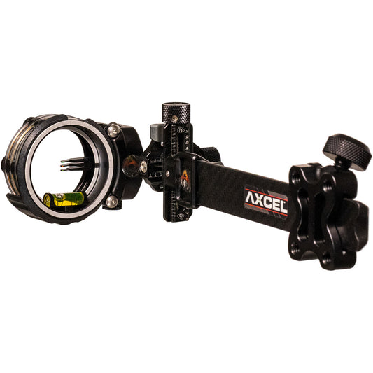 Axcel Armortech Lite Pro Sight Carbon Pro Bar 41mm Scope 3pin .010 Black