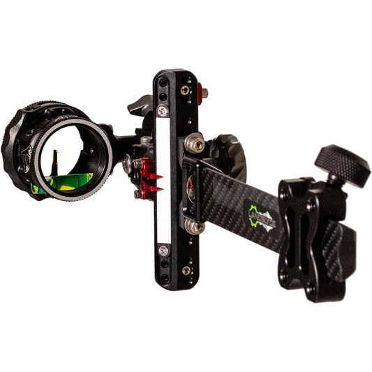 Axcel Landslyde Plus Carbon Pro Slider Sight Avx-31 Scope Ranger Dbl Pin.019 Black