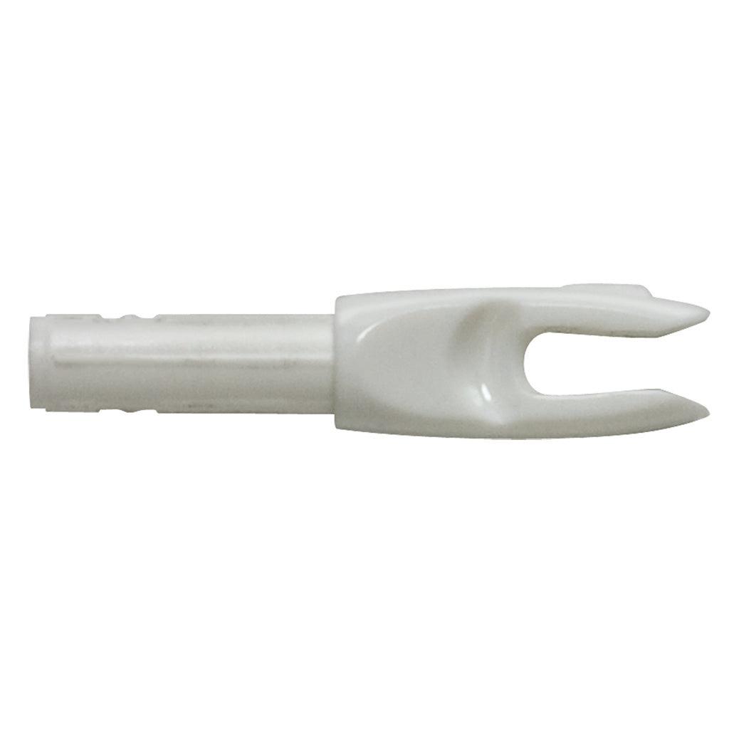 Easton 4mm G Nocks White Large Groove 12 Pk. - Archery Warehouse