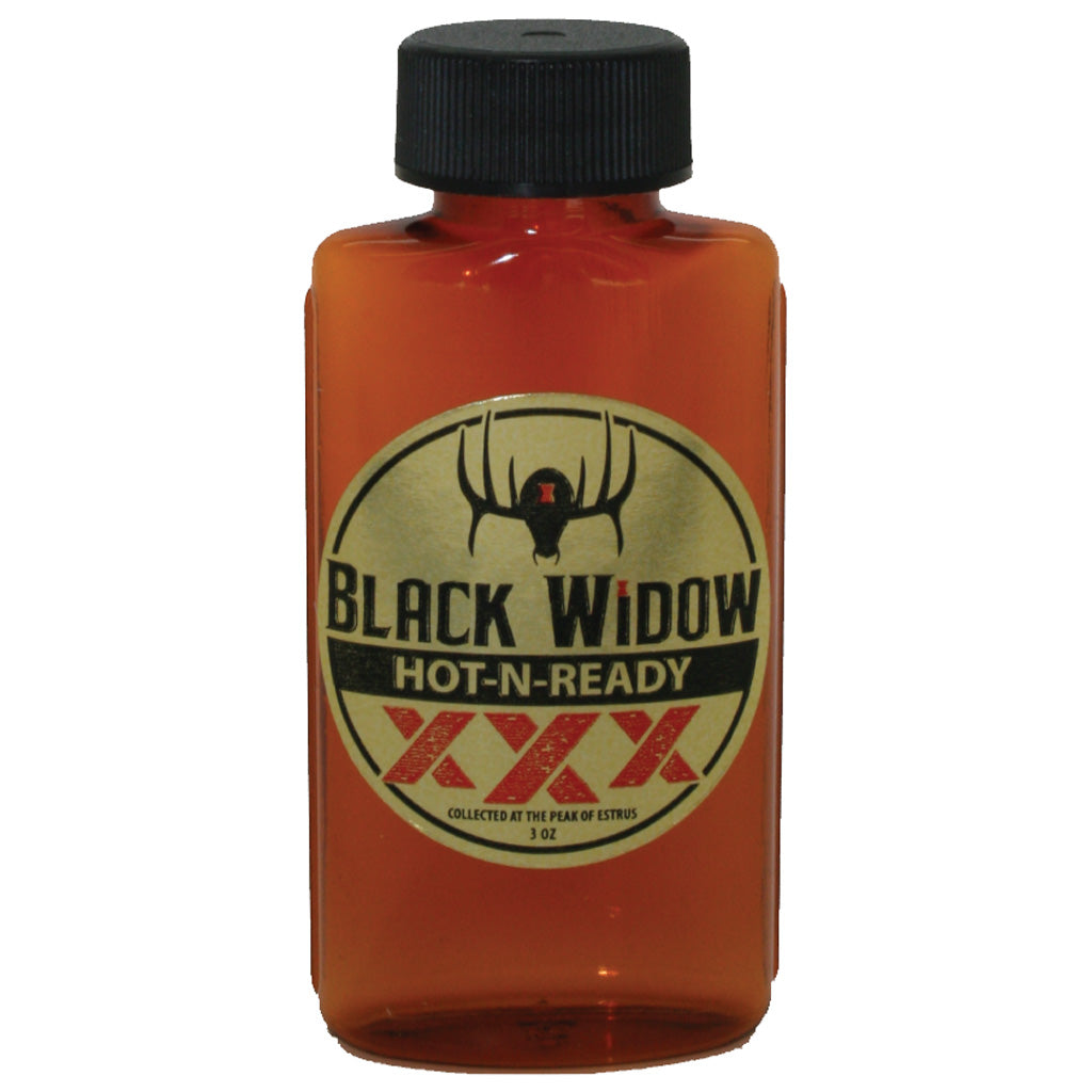 Black Widow Hot-n-ready Xxx Deer Lure Northern 1.25 Oz.