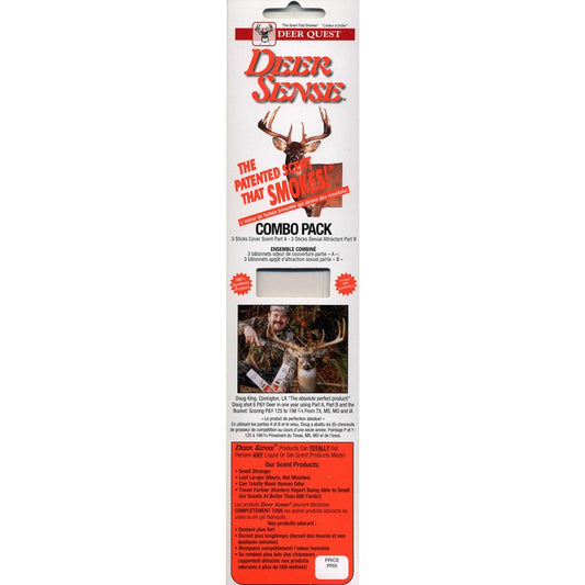 Deer Quest Deer Sense Combo Combo Cover Scent-sexual 6 Pk. - Archery Warehouse