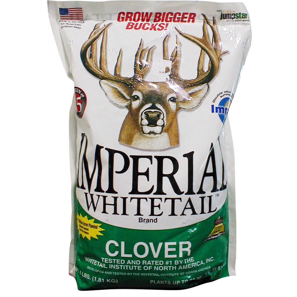 Whitetail Institute Imperial Seed Whitetail Clover .5 Acres 4 Lb
