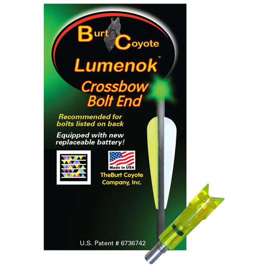 Lumenok Crossbow Nocks Green Moon Easton-beman 3 Pk.