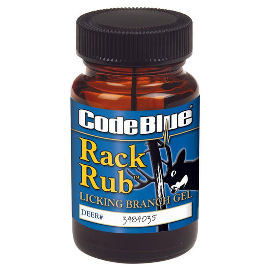 Code Blue Rack Rub Gel 2 Oz. - Archery Warehouse
