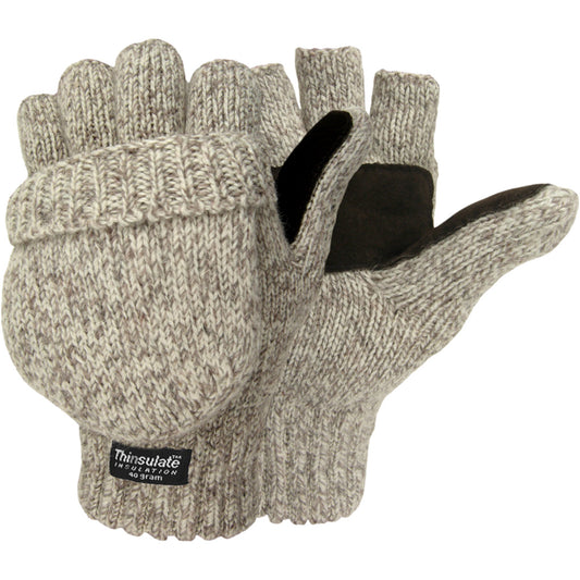 Hot Shot Ragg Wool Insulated Glove-mitten