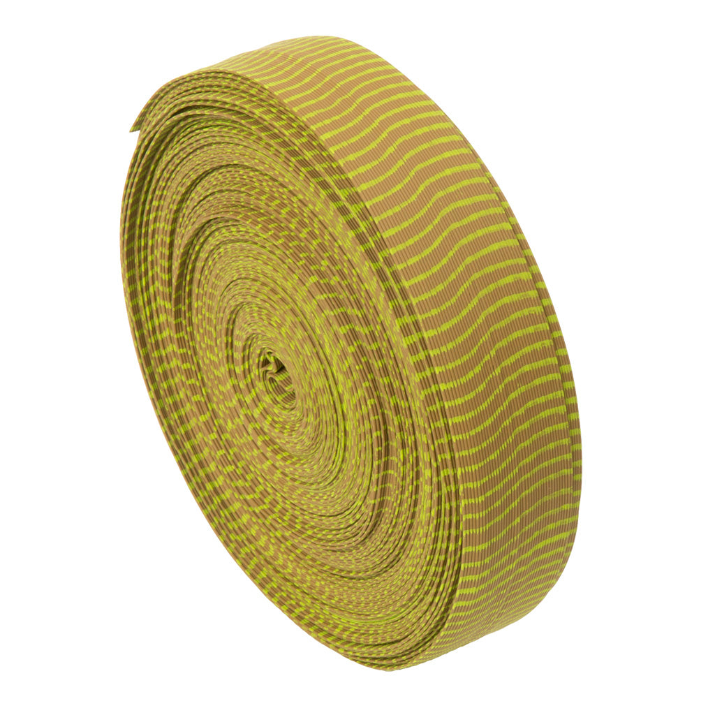 October Mountain Vibe String Silencers Green Pumpkin-neon Yellow 85ft.