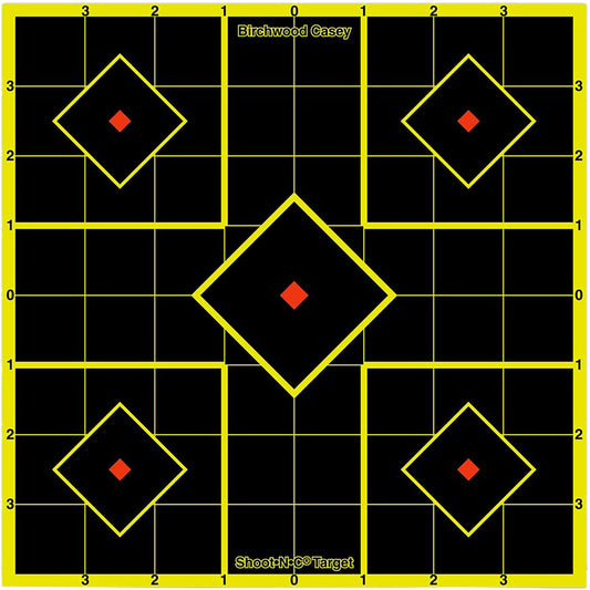 Birchwood Casey Shoot-n-c Target Sight-in 8 In. 6 Pk.