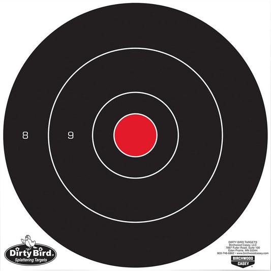 Birchwood Casey Dirty Bird Target Bullseye 12 In. 12 Pk.