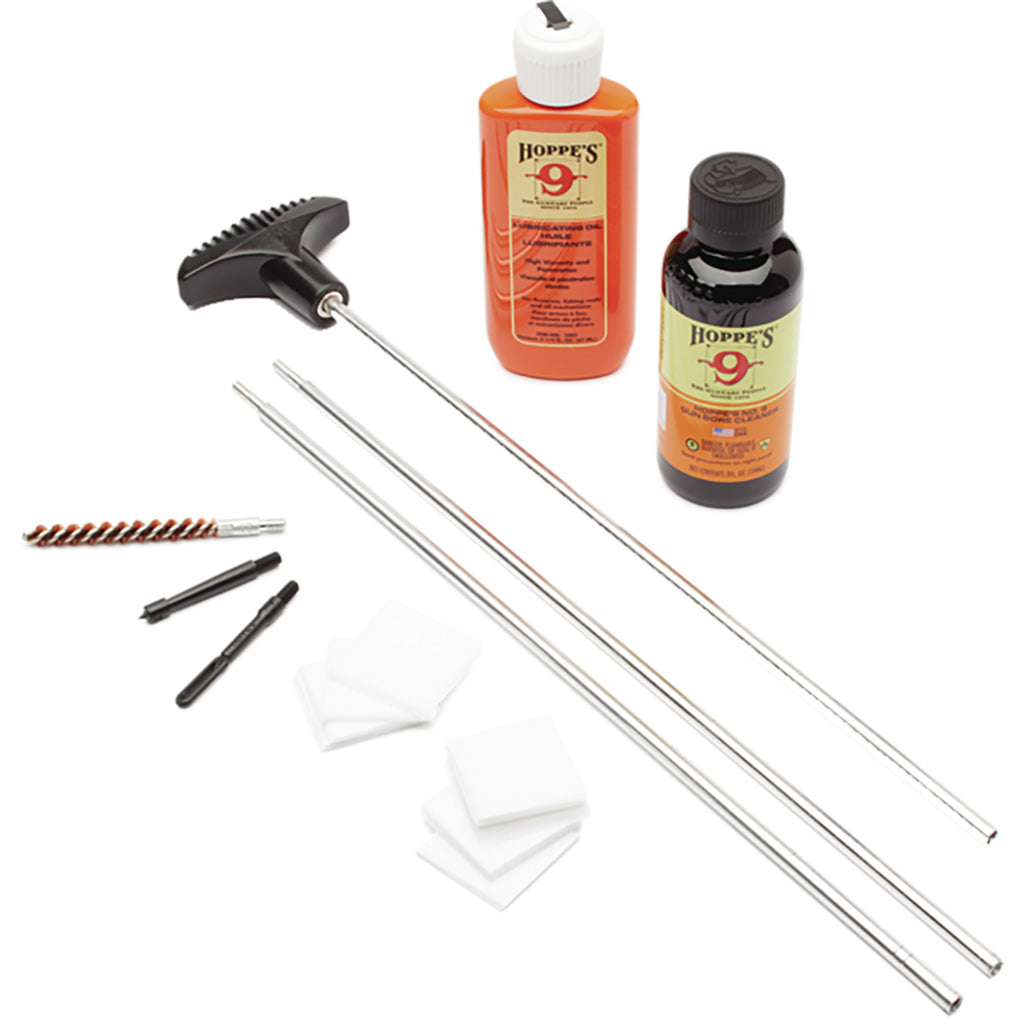 Hoppes Cleaning Kit .22-.225 Cal. W- Aluminum Rod