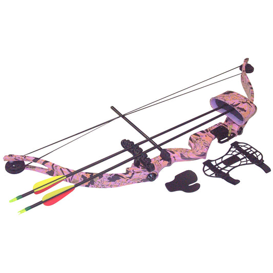Sa Sports Majestic Youth Bow Package Pink Camo 20 Lbs. Rh