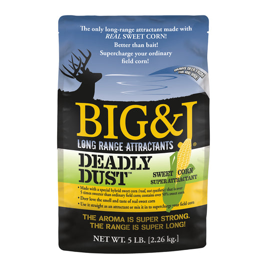Big And J Deadly Dust Sweet Corn Attractant 5 Lb.